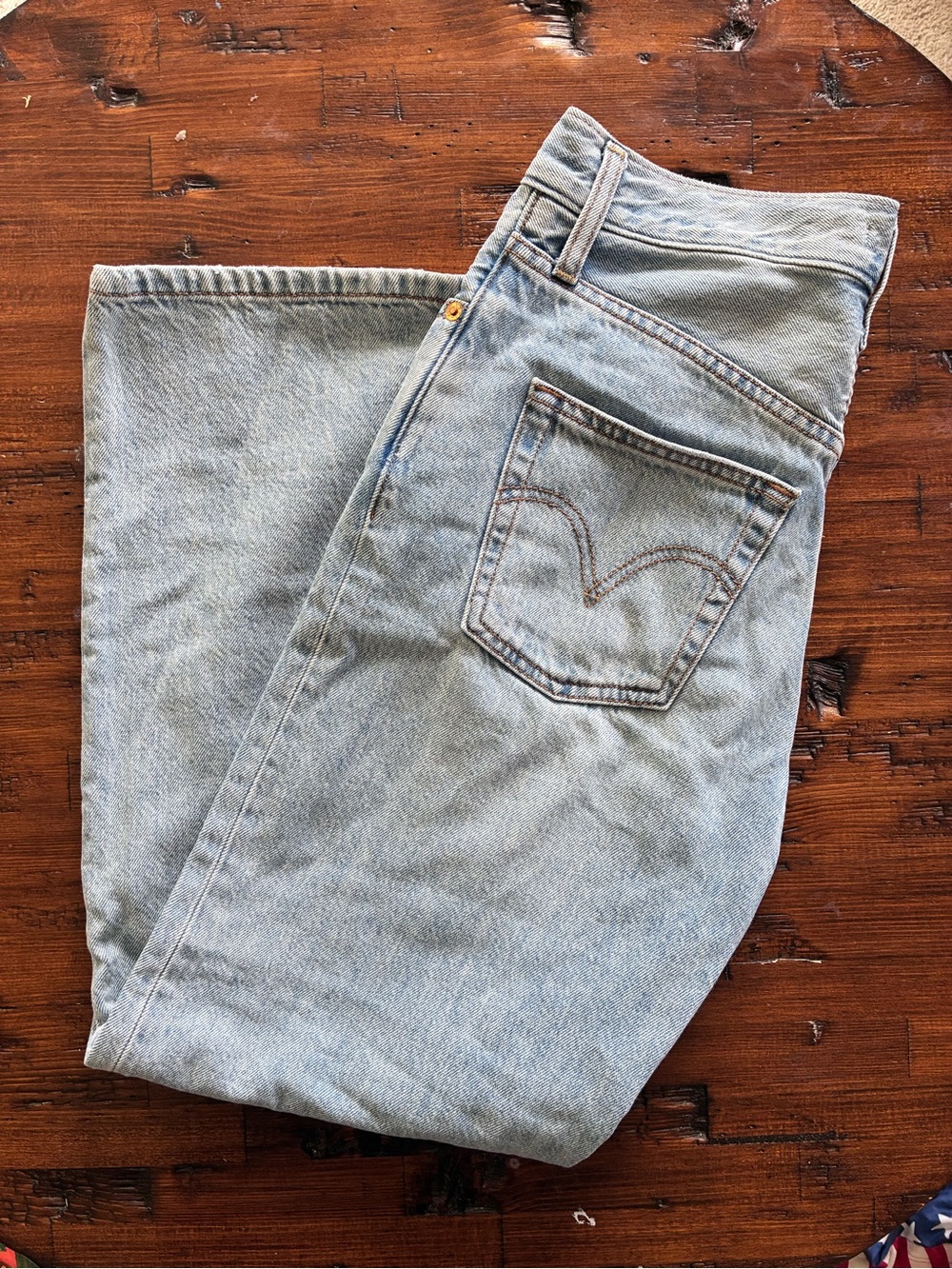 Levi’s Ribcage Ankle Straight Jeans 🩵